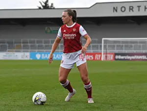 Arsenal Women V Aston Villa Women 2020-21 Prints: Arsenal Women vs. Aston Villa Women: 2021 FA WSL Match at Empty Meadow Park