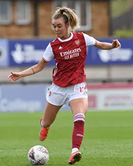 Arsenal Women V Aston Villa Women 2020-21 Prints: Arsenal Women vs. Aston Villa Women: 2021 FA WSL Match at Empty Meadow Park