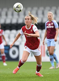Arsenal Women V Aston Villa Women 2020-21 Prints: Arsenal Women vs. Aston Villa Women: 2021 FA WSL Match at Empty Meadow Park