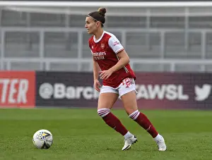 Arsenal Women V Aston Villa Women 2020-21 Prints: Arsenal Women vs. Aston Villa Women: 2021 FA WSL Match at Empty Meadow Park