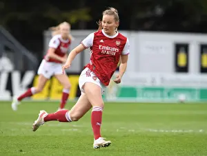 Arsenal Women V Aston Villa Women 2020-21 Prints: Arsenal Women vs Aston Villa Women: 2021 FA WSL Match at Empty Meadow Park