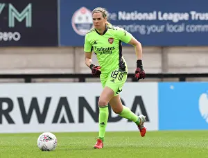 Arsenal Women V Aston Villa Women 2020-21 Prints: Arsenal Women vs. Aston Villa Women: 2021 FA WSL Match in Empty Stands