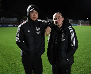Images Dated 26th January 2023: Arsenal Women vs Aston Villa Women: FA WSL Cup Clash at Meadow Park