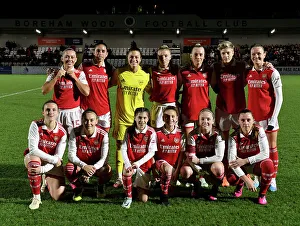Arsenal Women V Aston Villa Women - Conti Cup 2023 Prints: Arsenal Women vs Aston Villa Women: Conti Cup Showdown at Meadow Park