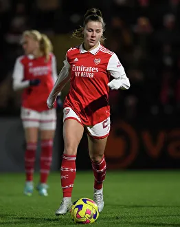 Arsenal Women V Aston Villa Women - Conti Cup 2023 Prints: Arsenal Women vs. Aston Villa Women: FA WSL Cup Clash at Meadow Park