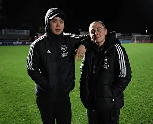 Arsenal Women V Aston Villa Women - Conti Cup 2023 Prints: Arsenal Women vs Aston Villa Women: FA WSL Cup Clash at Meadow Park