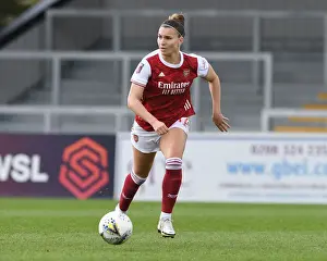 Arsenal Women V Aston Villa Women 2020-21 Prints: Arsenal Women vs. Aston Villa Women: FA WSL Match in Empty Stands (2020-21)