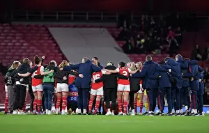 Arsenal Women V Bayern Munich Frauen 2022-23 Prints: Arsenal Women vs. Bayern Munich: Quarter-Final Battle at Emirates Stadium