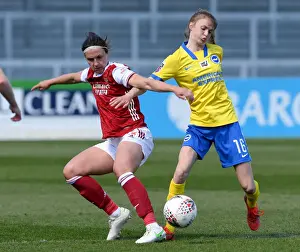 Arsenal Women vs Brighton: Empty FA WSL Match (April 2021)