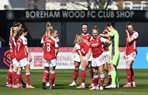 Images Dated 25th April 2021: Arsenal Women vs Brighton: FA WSL Match in Empty Stands (April 2021)