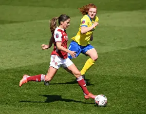 Arsenal Women vs Brighton: FA WSL Match in Empty Stands (April 2021)