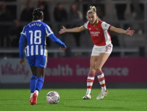 Arsenal Women V Brighton And Hove Albion Women - FA Cup Semi Final 2021 Prints: Arsenal Women vs Brighton & Hove Albion: FA Cup Semi-Final Battle