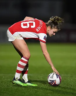 Arsenal Women V Brighton And Hove Albion Women 2021-22 Prints: Arsenal Women vs Brighton Hove Albion: FA WSL Clash at Meadow Park