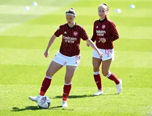 Arsenal Women V Brighton And Hove Albion 2020-21 Prints: Arsenal Women vs Brighton & Hove Albion: Empty Meadow Park (FA WSL 2021)