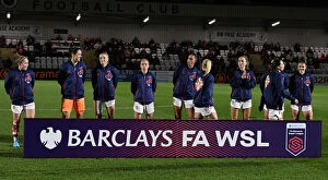 Images Dated 27th January 2022: Arsenal Women vs. Brighton Hove Albion Women: FA WSL Showdown at Meadow Park