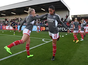Arsenal Women V Brighton And Hove Albion Women 2022-23 Prints: Arsenal Women vs Brighton & Hove Albion Women: Barclays WSL Showdown at Meadow Park