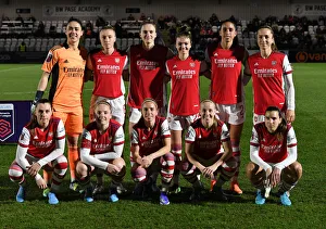 Arsenal Women V Brighton And Hove Albion Women 2021-22 Prints: Arsenal Women vs Brighton Hove Albion Women: FA WSL Clash at Meadow Park (2021-22)