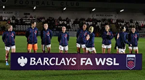 Arsenal Women V Brighton And Hove Albion Women 2021-22 Prints: Arsenal Women vs. Brighton Hove Albion Women: FA WSL Showdown at Meadow Park