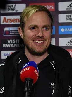 Arsenal Women V Brighton And Hove Albion Women 2021-22 Prints: Arsenal Women vs Brighton Hove Albion Women: Jonas Eidevall's Pre-Match Interview