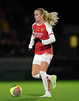 Arsenal Women V Bristol City Women - Conti Cup 2023-24 Prints: Arsenal Women vs. Bristol City: Conti Cup Clash at Meadow Park