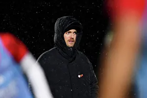 Arsenal Women vs. Bristol City Women: FA WSL Cup Showdown - Manager Jonas Eidevall Prepares