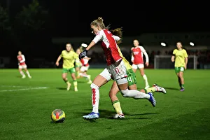 Arsenal Women vs. Bristol City Women: Vivianne Miedema in Action during the FA WSL Cup Match, 2023-24