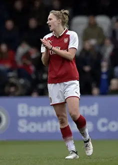 Arsenal Women V Chelsea Ladies 2017-18 Prints: Arsenal Women vs. Chelsea Ladies: WSL Quarterfinals Showdown (1/4/2018)