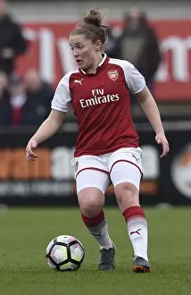 Arsenal Women V Chelsea Ladies 2017-18 Prints: Arsenal Women vs. Chelsea Ladies: WSL Quarterfinals Showdown (1/4/2018) - Arsenal vs