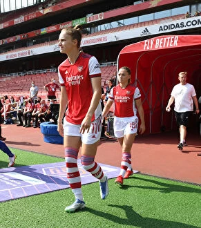 Images Dated 5th September 2021: Arsenal Women vs. Chelsea Women: Vivianne Miedema's Leadership Fueling FA WSL Showdown at Emirates