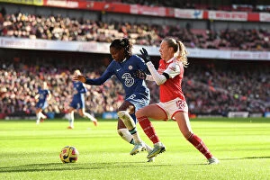 Arsenal Women v Chelsea Women 2022-23 Collection: Arsenal Women vs. Chelsea Women: FA Women's Super League Showdown at Emirates Stadium (2022-23)
