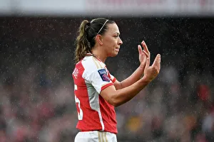 Arsenal Women vs Chelsea Women: A Battle in the Barclays Super League (2023-24) - Katie McCabe's Reaction at Emirates Stadium