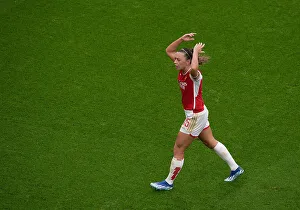 Arsenal Women V Chelsea Women 2023-24 Prints: Arsenal Women vs Chelsea Women: Showdown in the Barclays Super League at Emirates Stadium (2023-24) - A Clash of Titans