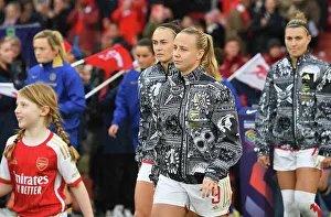 Arsenal Women V Chelsea Women 2023-24 Prints: Arsenal Women vs Chelsea Women: Beth Mead Leads Arsenal at Emirates Stadium (2023-24 Barclays Women's Super League)