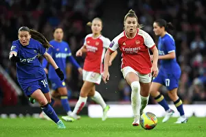 Arsenal Women V Chelsea Women 2023-24 Prints: Arsenal Women vs. Chelsea Women: Barclays Super League Clash at Emirates Stadium (December 2023)