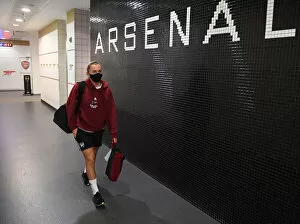 Arsenal Women v Chelsea Women 2021-22 Collection: Arsenal Women vs Chelsea Women Clash: Noelle Maritz Gears Up at Emirates Stadium in FA WSL Action