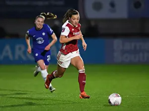 Arsenal Women V Chelsea Women 2020-21 Prints: Arsenal Women vs. Chelsea Women Clash: FA WSL Showdown at Meadow Park (2020-21) - Battle for Supremacy