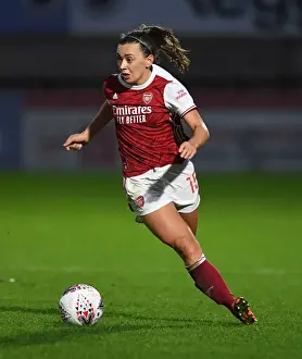 Arsenal Women V Chelsea Women 2020-21 Prints: Arsenal Women vs. Chelsea Women Clash: FA WSL Showdown at Meadow Park (2020-21) - Battle for Supremacy