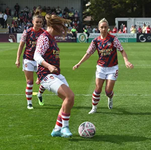 Arsenal Women V Chelsea Women FA Cup 1/2 Final 2021-22 Prints: Arsenal Women vs Chelsea Women: FA Cup Semi-Final Battle on the Road to Victory