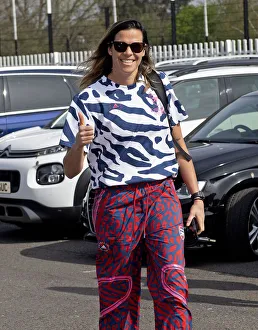 Arsenal Women vs Chelsea Women FA Cup Semi-Final: Lydia Williams Arrival at Meadow Park