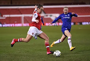 Arsenal Women V Chelsea Women - Continental Cup Final 2020 Prints: Arsenal Women vs Chelsea Women: FA Womens Continental League Cup Final Showdown