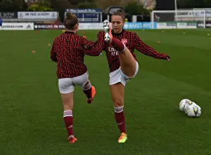 Arsenal Women V Chelsea Women 2020-21 Prints: Arsenal Women vs Chelsea Women: FA WSL 2020-21 - Pre-Match Warm-Up