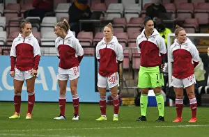 Arsenal Women V Chelsea Women 2020-21 Prints: Arsenal Women vs Chelsea Women: FA WSL Showdown - Stars Aligned for Epic Clash (2020-21)