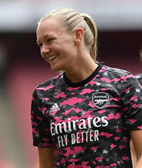 Arsenal Women vs Chelsea Women: Frida Maanum Pre-Season Training at Emirates Stadium