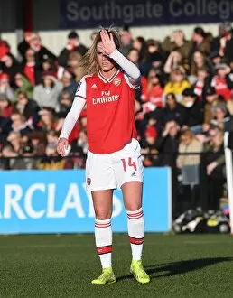 Images Dated 19th January 2020: Arsenal Women vs Chelsea Women: Jill Roord in Action at the Barclays FA Womens Super League Match