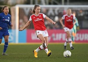 Images Dated 19th January 2020: Arsenal Women vs Chelsea Women: Lia Walti in Action at the FA WSL Match