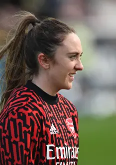 Arsenal Women V Chelsea Women 2020-21 Prints: Arsenal Women vs Chelsea Women: Lisa Evans Pre-Match Warm-Up, Barclays FA WSL