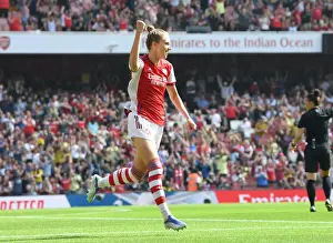 Arsenal Women V Chelsea Women 2021-22 Prints: Arsenal Women vs Chelsea Women: Miedema Scores Thrilling Goal in FA WSL 2021-22 at Emirates Stadium