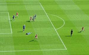 Arsenal Women v Chelsea Women 2021-22 Collection: Arsenal Women vs Chelsea Women: Vivianne Miedema Scores First Goal in 2021-22 FA WSL Clash at