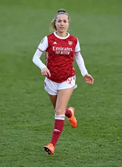 Arsenal Women V Everton Women 2020-21 Prints: Arsenal Women vs. Everton Women: Lia Walti in Action - Barclays FA WSL Clash at Meadow Park (2020-21)