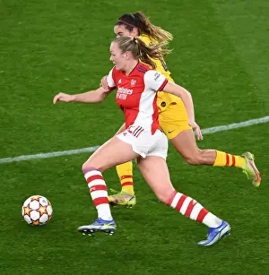 Arsenal Women vs. FC Barcelona: UEFA Women's Champions League Clash at Emirates Stadium